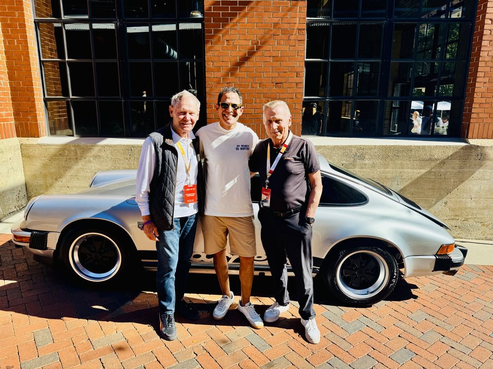 Owner with Alwin Springer and Dieter Inzenhofer at Luft 11